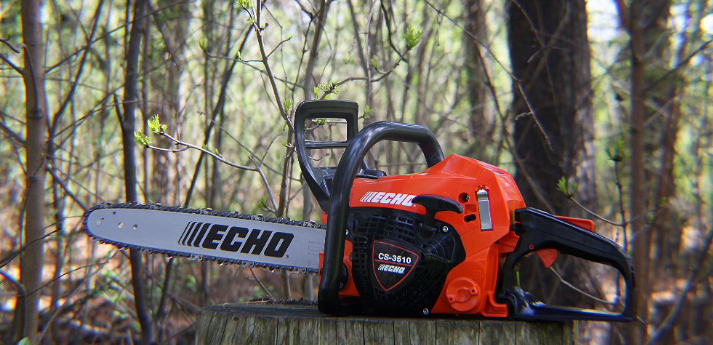 ECHO CS-3510 chain saw for Outdoor Power Equipment magazine article