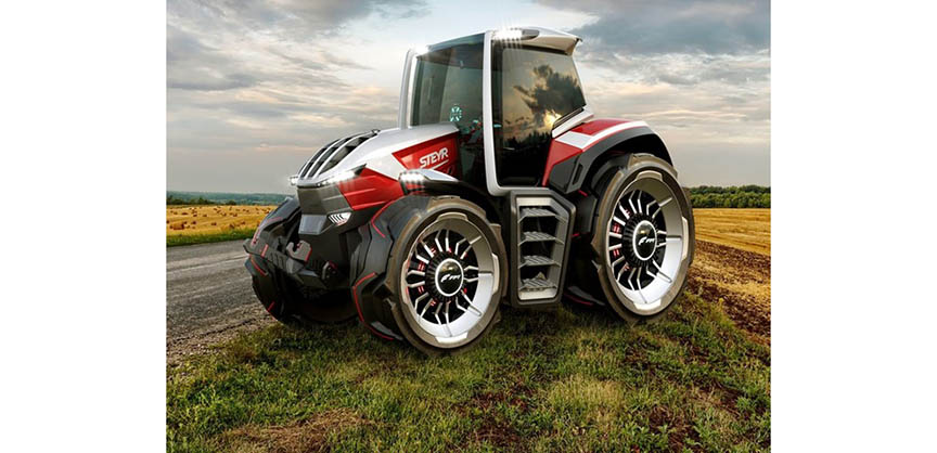 concept tractor for Outdoor Power Equipment magazine article