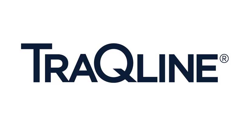 Traqline data information logo