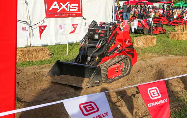 Gravely Axis mini loader