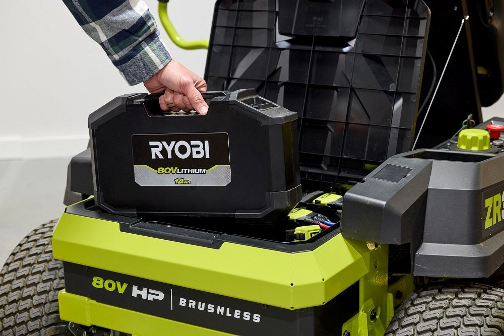 RYOBI to release 80V riding lawn mowers and new battery platform