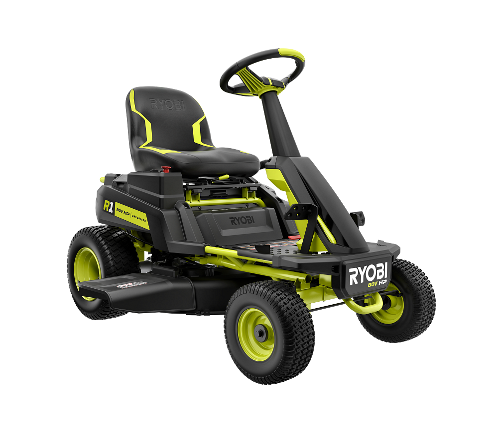 RYOBI to release 80V riding lawn mowers and new battery platform