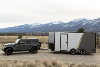 enclosed trailer