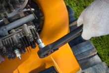 Mower repair