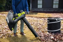 RYOBI 40V HP Brushless Leaf Vacuum/Mulcher