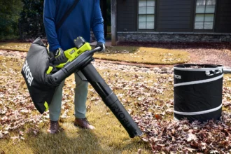 RYOBI 40V HP Brushless Leaf Vacuum/Mulcher