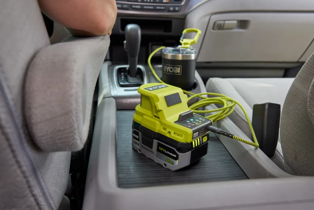 Ryobi 18V power source and charger